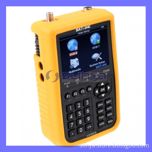 Satlink Satellite Finder Ws-6932 3.5 LCD HD Spectrum Analyzer Combo Satellite Signal Finder Meter DVB-S/S2 LNB Control